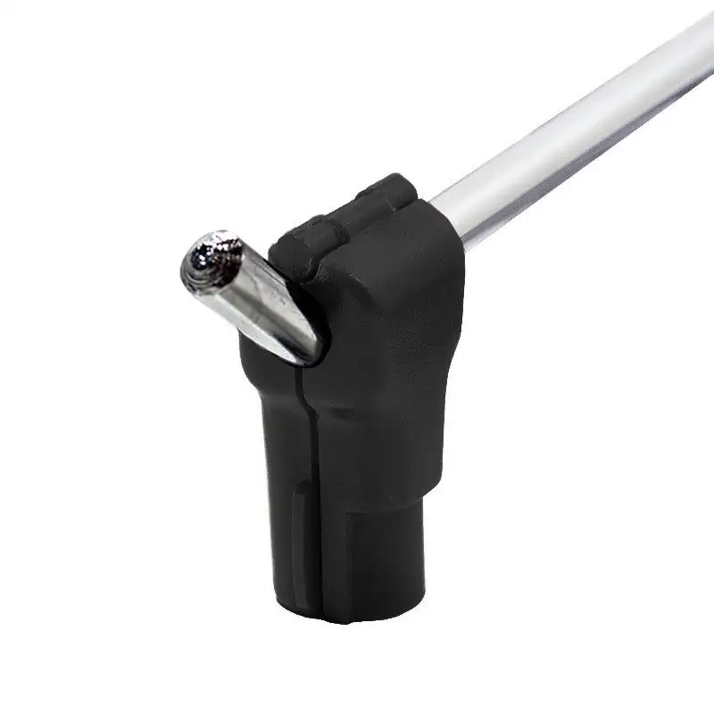 Plastic black antihurt lock (for simple hook) 4.5 mm cool