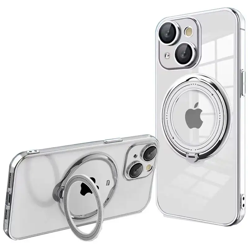 Cool housing for iphone 14 magnetic gray ring
