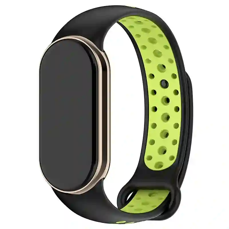 Correa COOL para Xiaomi Smart Band 8 / Band 9 Sport Negro-Verde