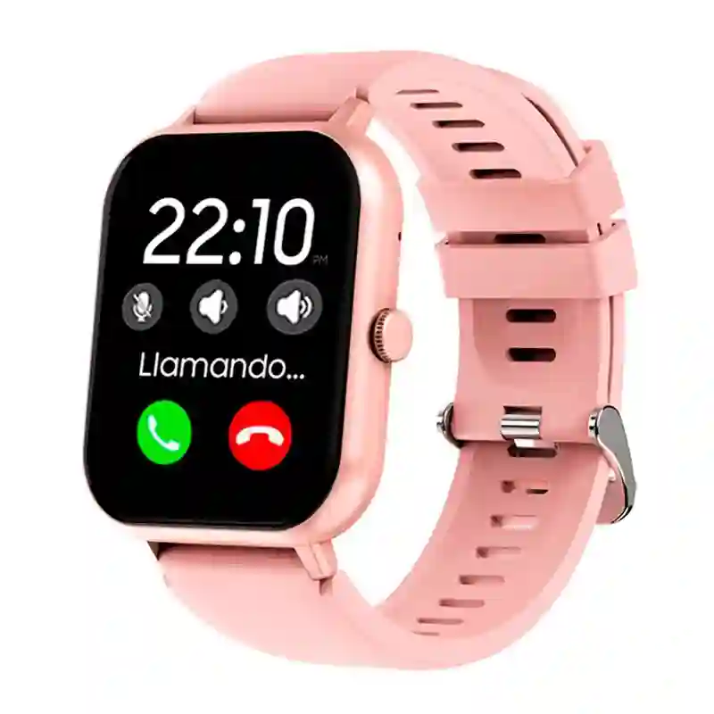 Smartwatch Cool Forest Silicona Rosa (calls, health, sport)