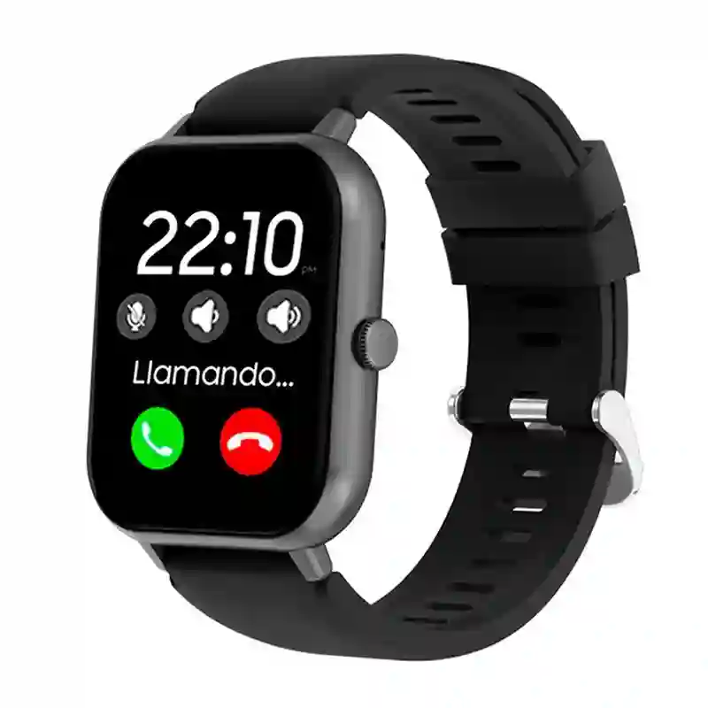 Smartwatch Cool Forest Silicone Black (calls, health, sport)