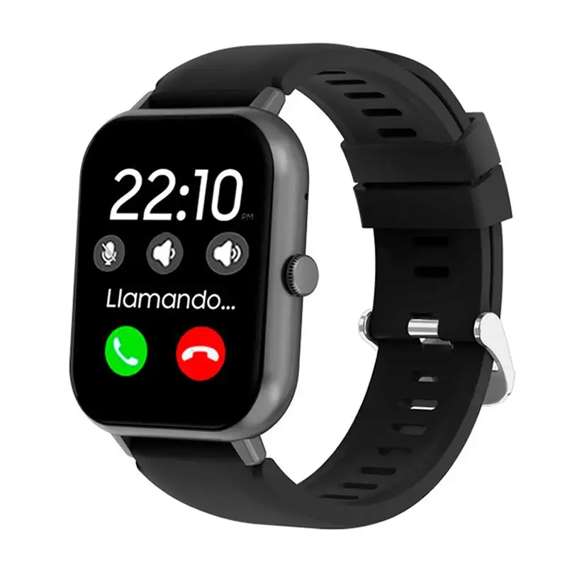 Smartwatch Cool Forest Silicone Black (calls, health, sport)