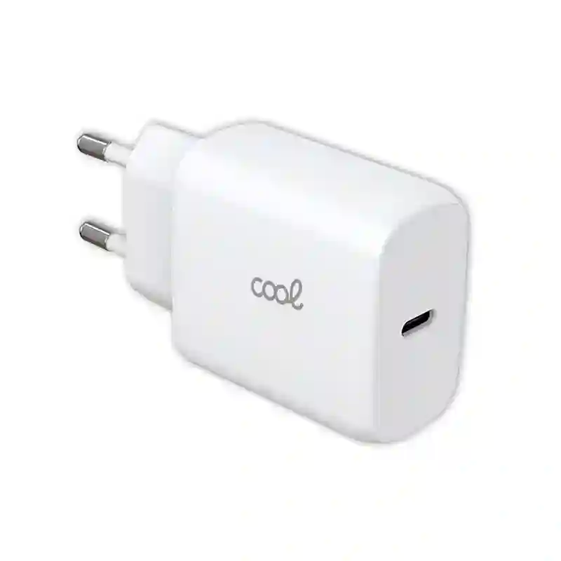 Universal Fast Adapt Network Charger. (PD) Cool type (25W) White