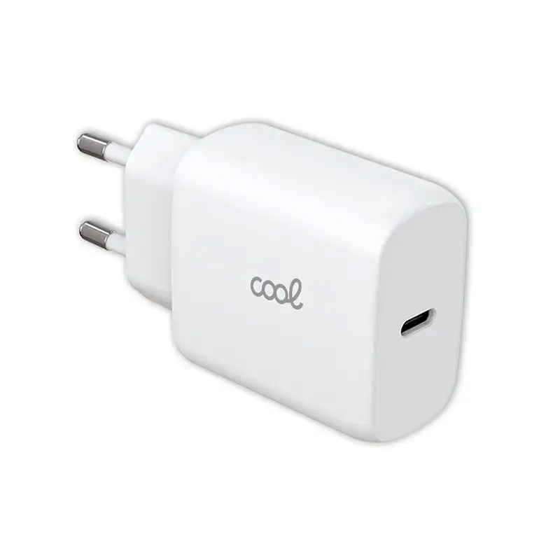 Universal Fast Adapt Network Charger. (PD) Cool type (25W) White