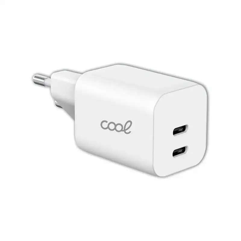Ultra Fast PD Dual Universal Network Charger (2 x Type-C) Cool (35W) White
