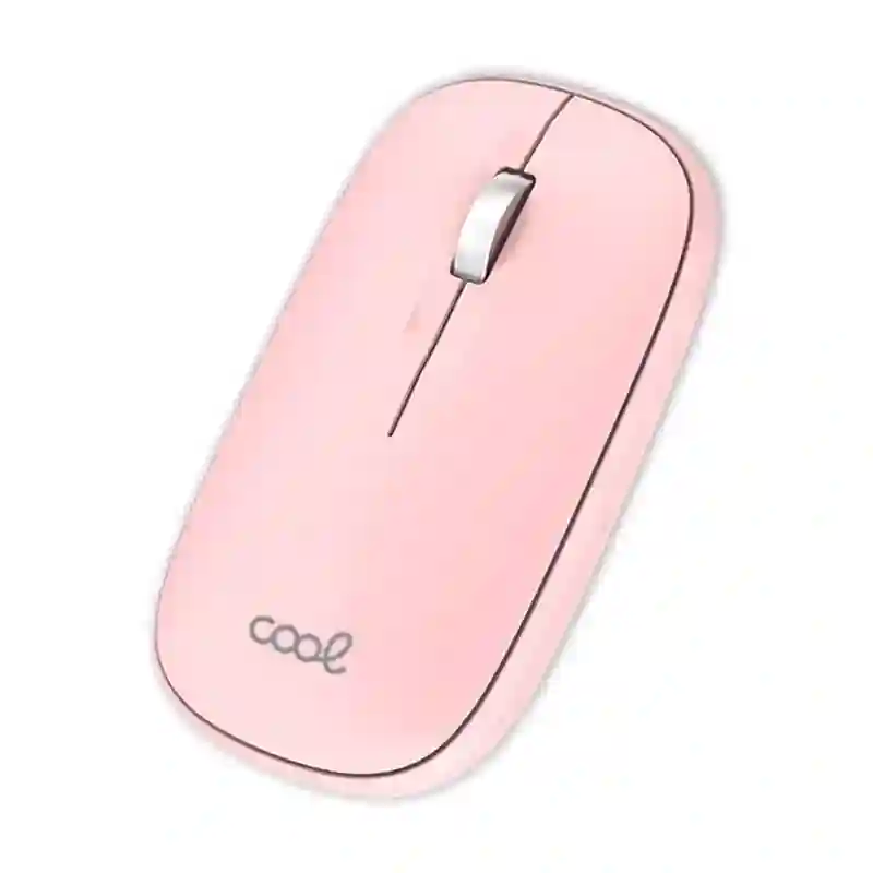 Cool Silent Silent Cool Wireless Mouse 2 In 1 (Bluetooth + Adapt. USB) Pink