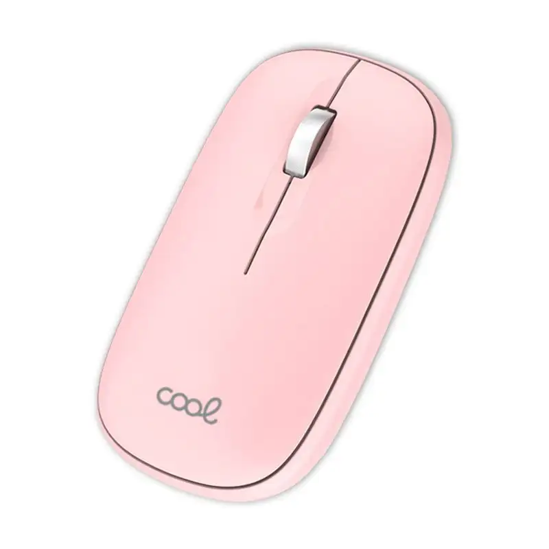 Cool Silent Silent Cool Wireless Mouse 2 In 1 (Bluetooth + Adapt. USB) Pink
