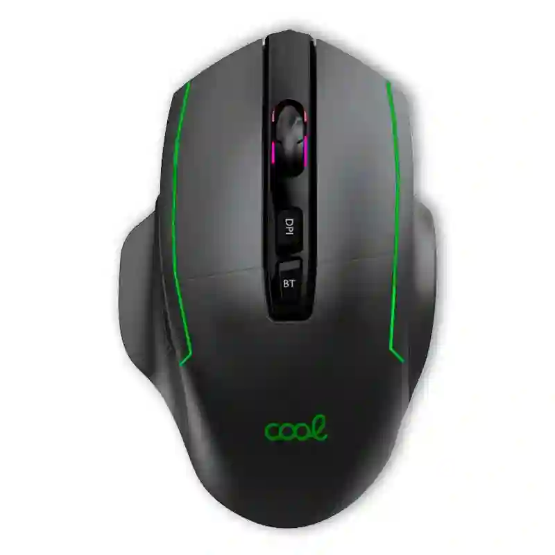 Wireless + Bluetooth 2 in 1 (rechargeable) Gaming RGB Cool Lagoon