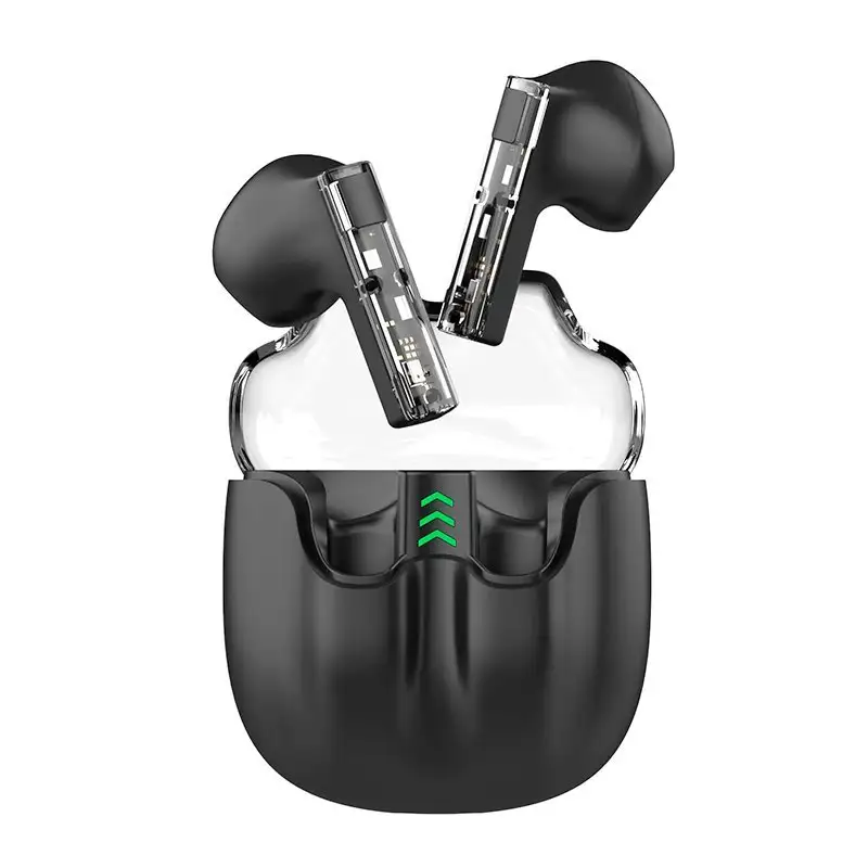 Stereo Bluetooth Dual Pod Earbuds Cool Vision Black headphones