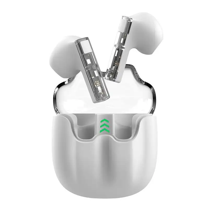 Stereo Bluetooth Dual Pod Earbuds Cool Vision Blanco headphones