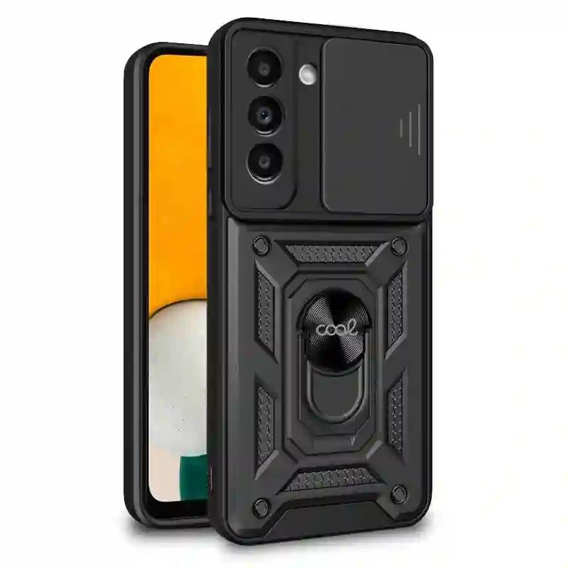 Cool housing for Samsung A136 Galaxy A13 5g / A04s Hard Ring Black