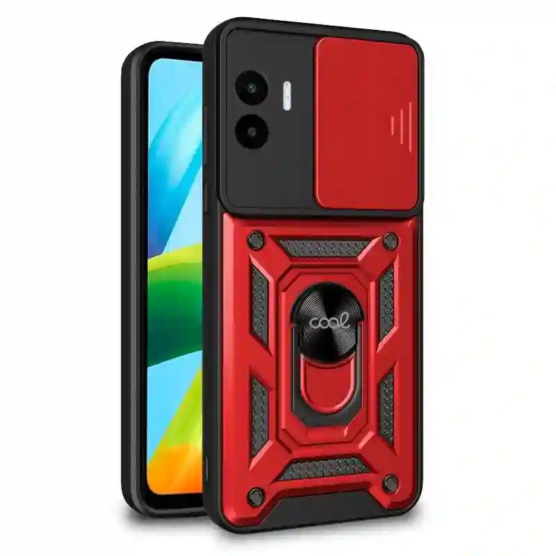 Cool housing for Xiaomi Redmi A1 / A2 Hard Ring Red