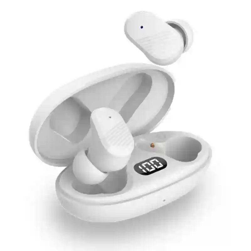 Stereo Bluetooth Dual Pod Earbuds Cool Feel Blanco headphones