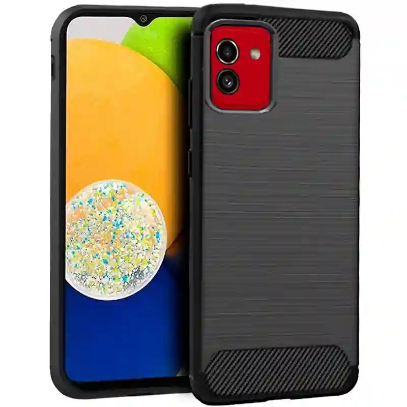 Cool housing for Samsung A035 Galaxy A03 Black Coal