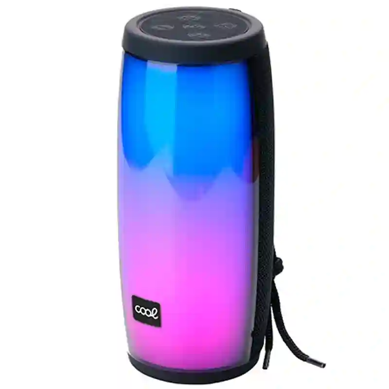 Bluetooth universal cool cool led (14W) Black Music Speaker (14W)