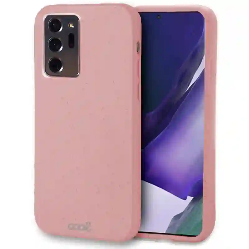 Cool housing for Samsung N985 Galaxy Note 20 Ultra Biodegradable Pink Eco