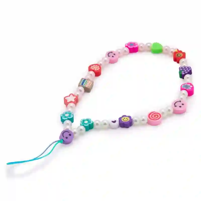 Universal Cool Smartphone Strap Pearls Mix bracelet
