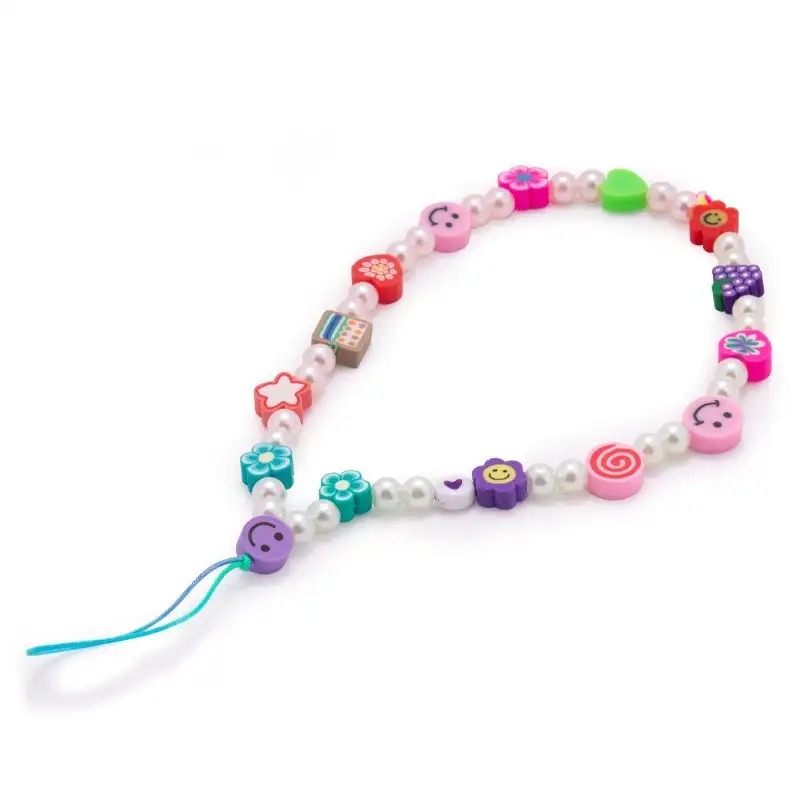 Universal Cool Smartphone Strap Pearls Mix bracelet