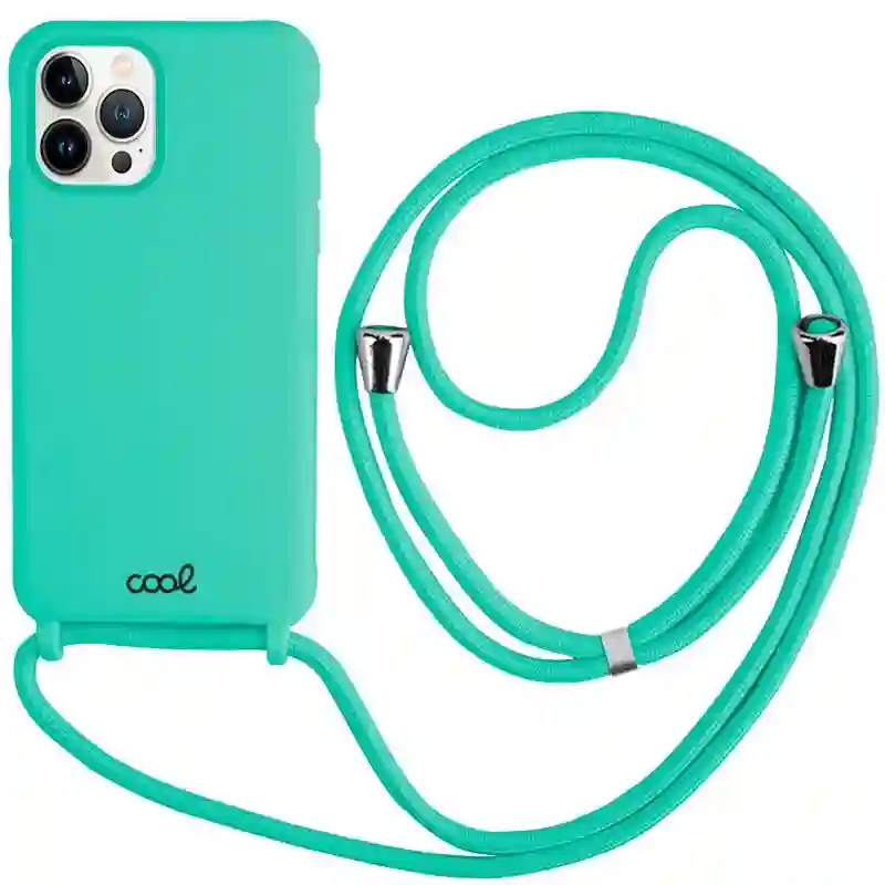 Cool housing for iPhone 13 Pro Liso Mint Cord