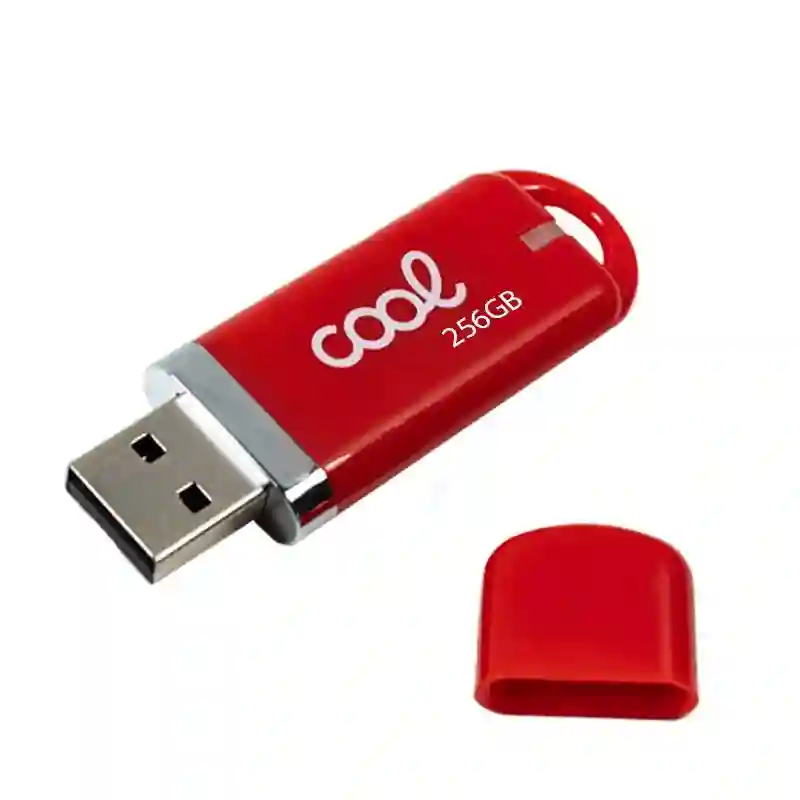 Pen drive x usb 256 GB 2.0 cool cover red