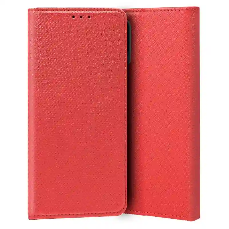Funda COOL Flip Cover para Realme 8 / 8 Pro Liso Rojo