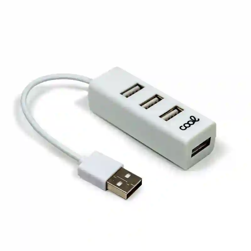 USB 2.0 Universal Cool 4 White USB ports