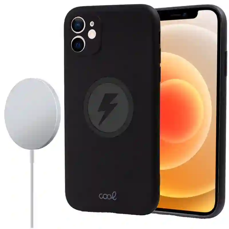 Cool housing for iPhone 12 mini magnetic black cover