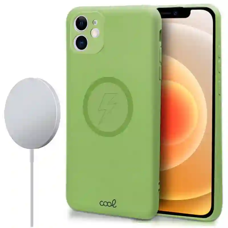 Cool housing for iPhone 12 mini magnetic cover pistachio