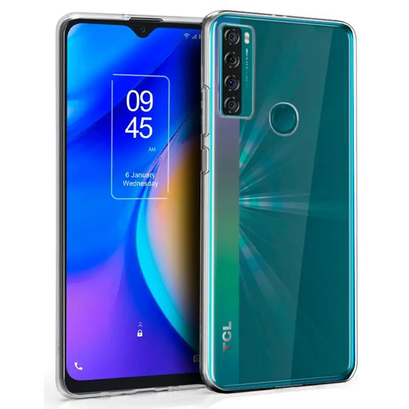 Cool Silicone Cool for TCL 20 SE (Transparent)
