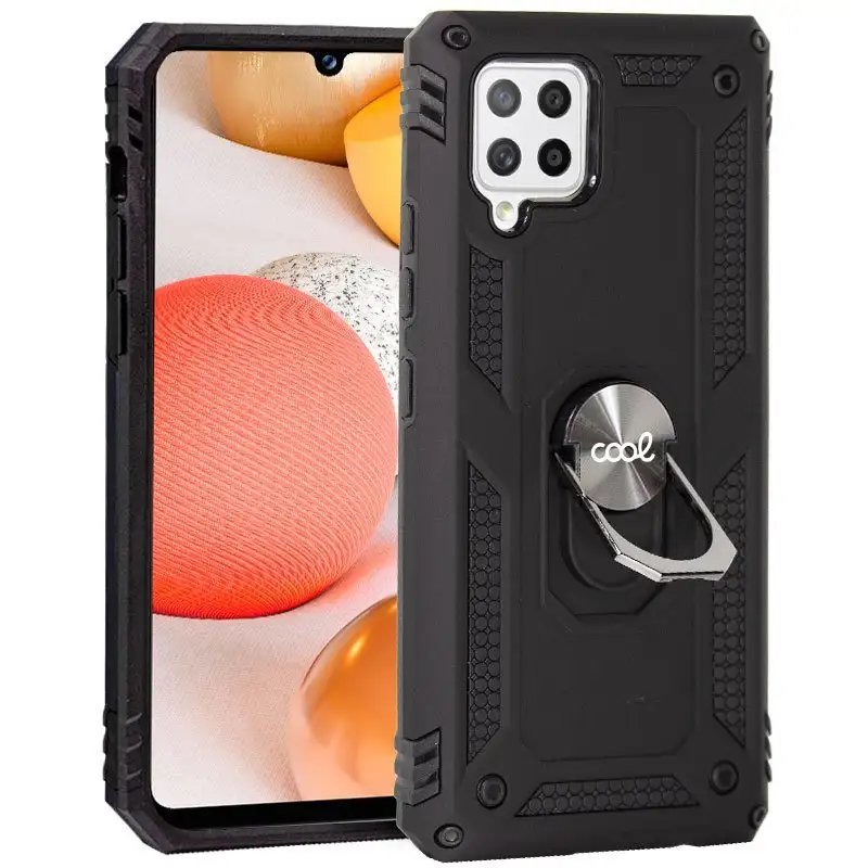 Cool housing for Samsung A426 Galaxy A42 5G Hard Black ring