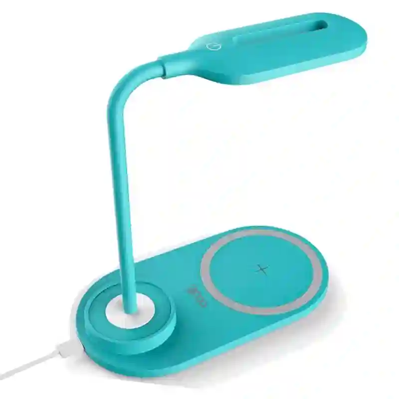LED lamp + wireless load base Qi Cool Celeste