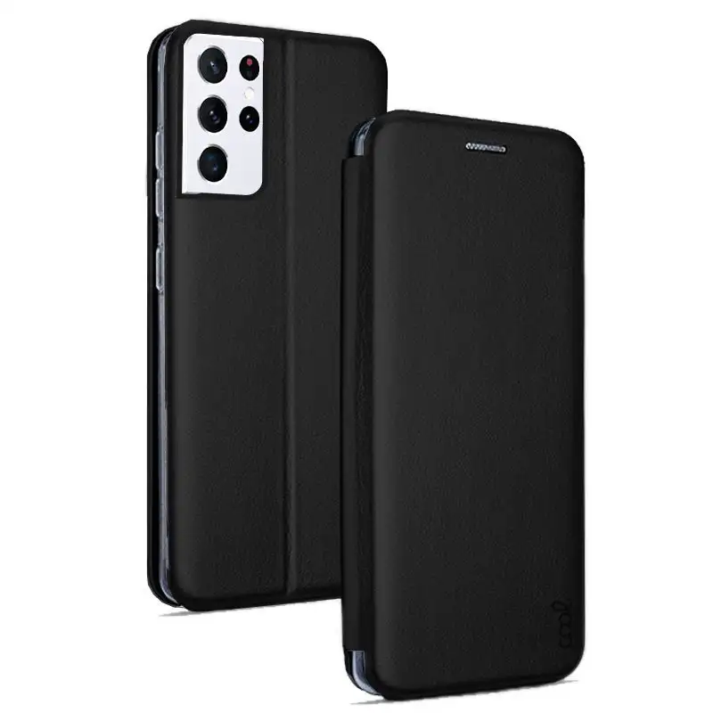 Cool Flip Cover cover for Samsung G998 Galaxy S21 Ultra Elegance Black