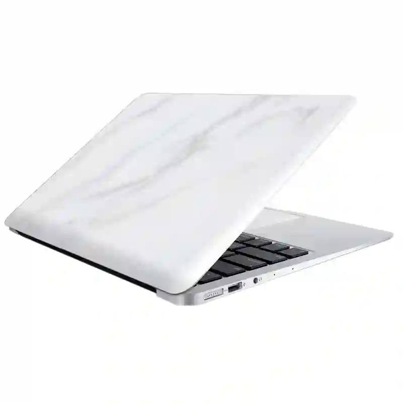 Rear Vinyl Colorful Vinyl Portable devia 15 in white marble