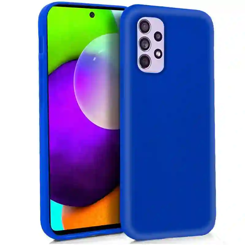 Cool Silicone Cool for Samsung A525 Galaxy A52 / A52 5G / A52S 5G (Blue)