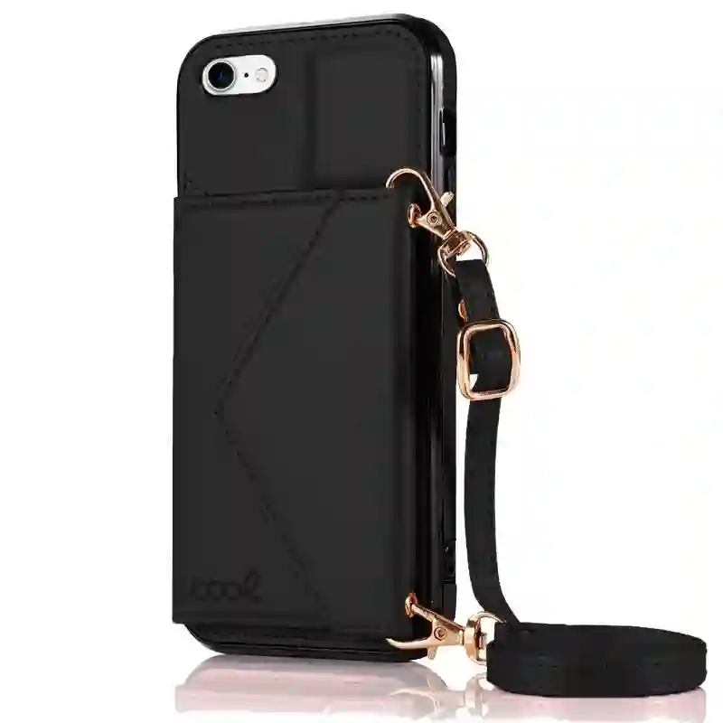 Cool housing for iPhone 7/8 / se (2020) / se (2022) Black Wallet Pendant