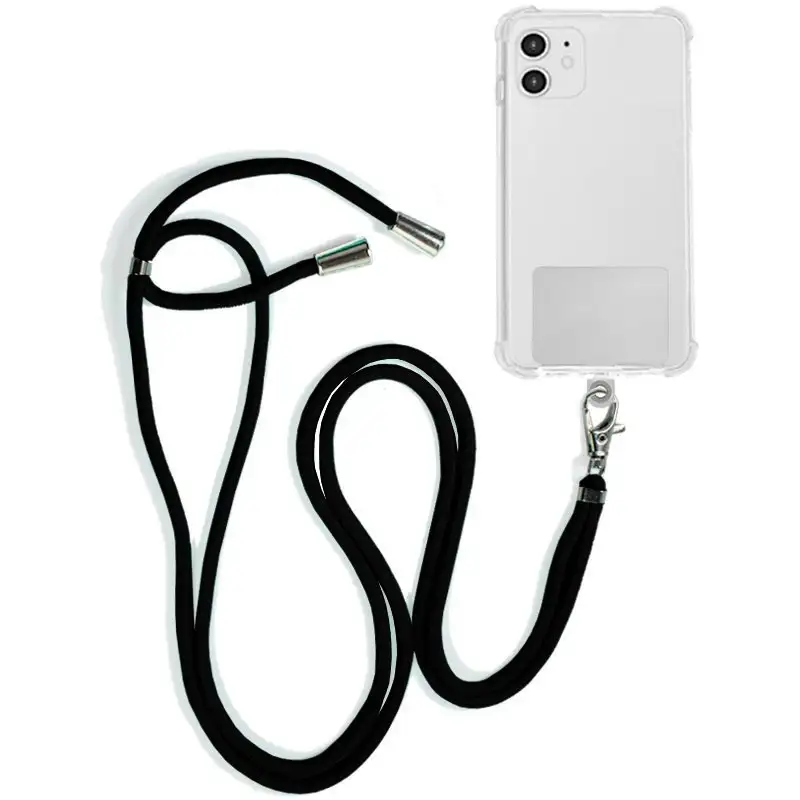 Universal cool pendant cord with black smartphone card