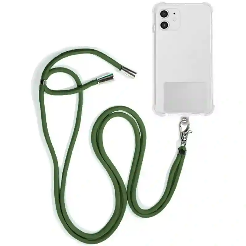 Universal cool pendant cord with green smartphone card
