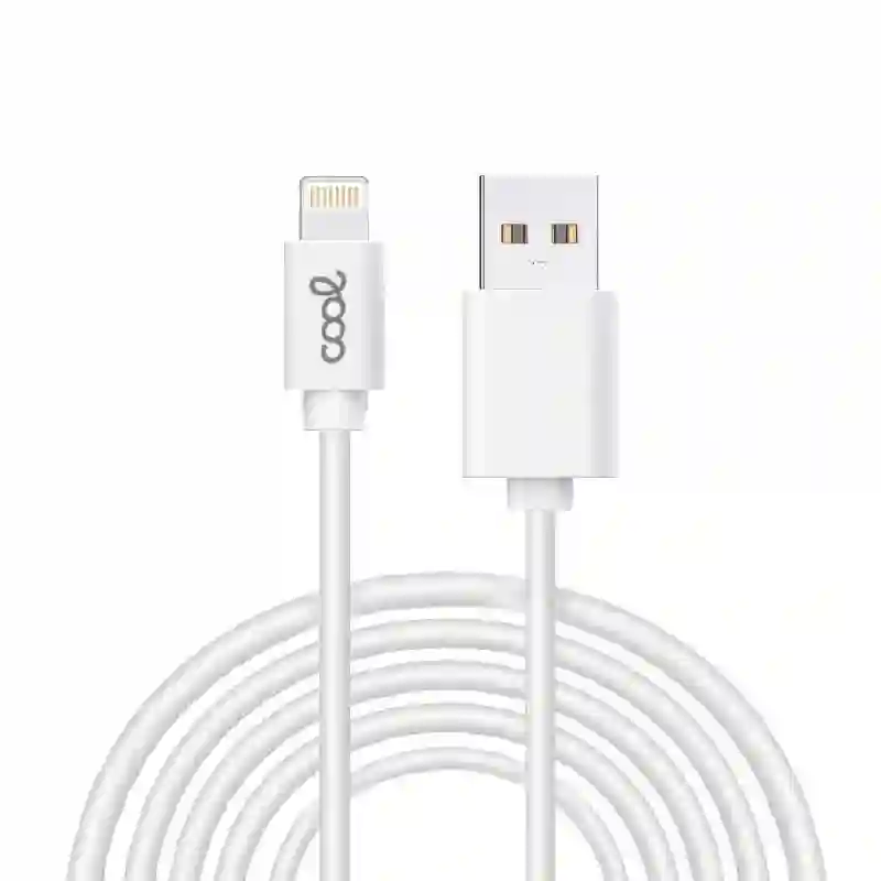 COOL LIGHTNING COMPATIBLE USB Cable for iPhone / Ipad (3 meters) White