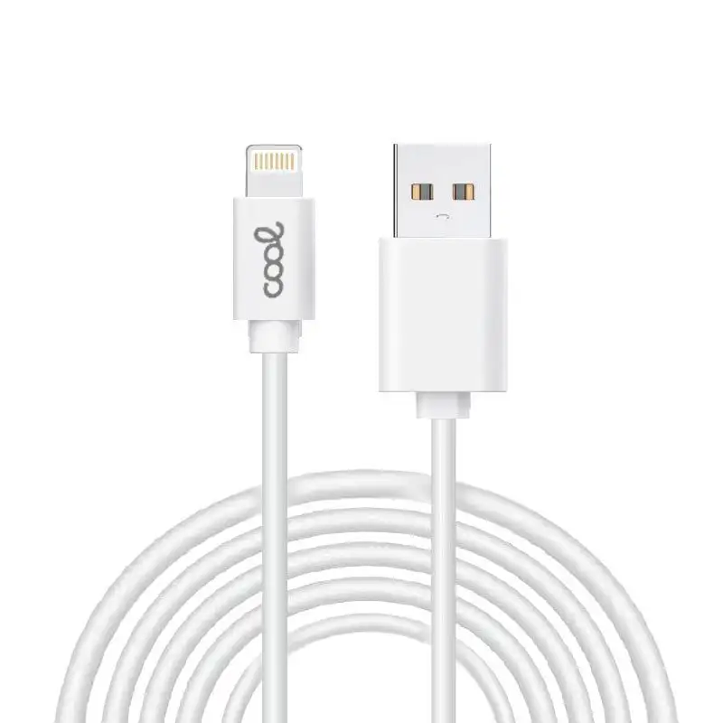 COOL LIGHTNING COMPATIBLE USB Cable for iPhone / Ipad (3 meters) White