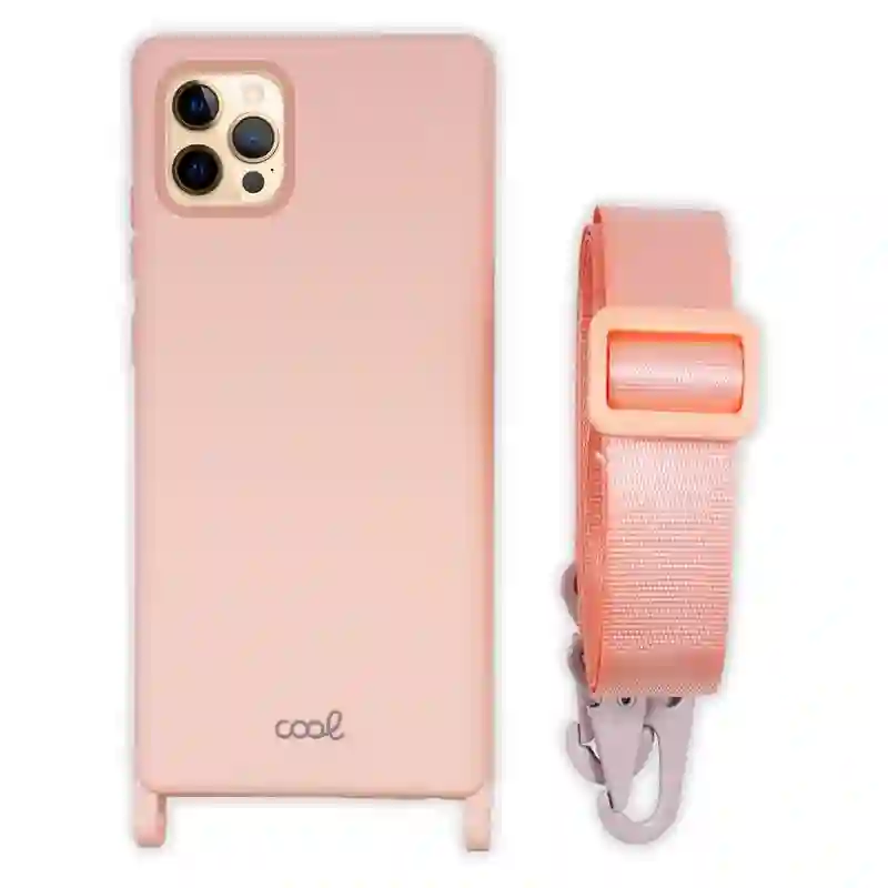 Cool housing for iPhone 12 pro max rosy tape