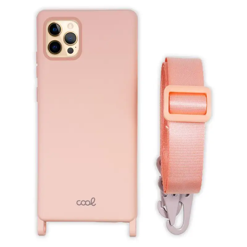 Cool housing for iPhone 12 pro max rosy tape