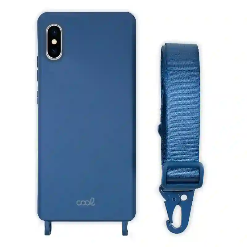 Cool housing for iPhone x / iPhone XS Blue Ribbon