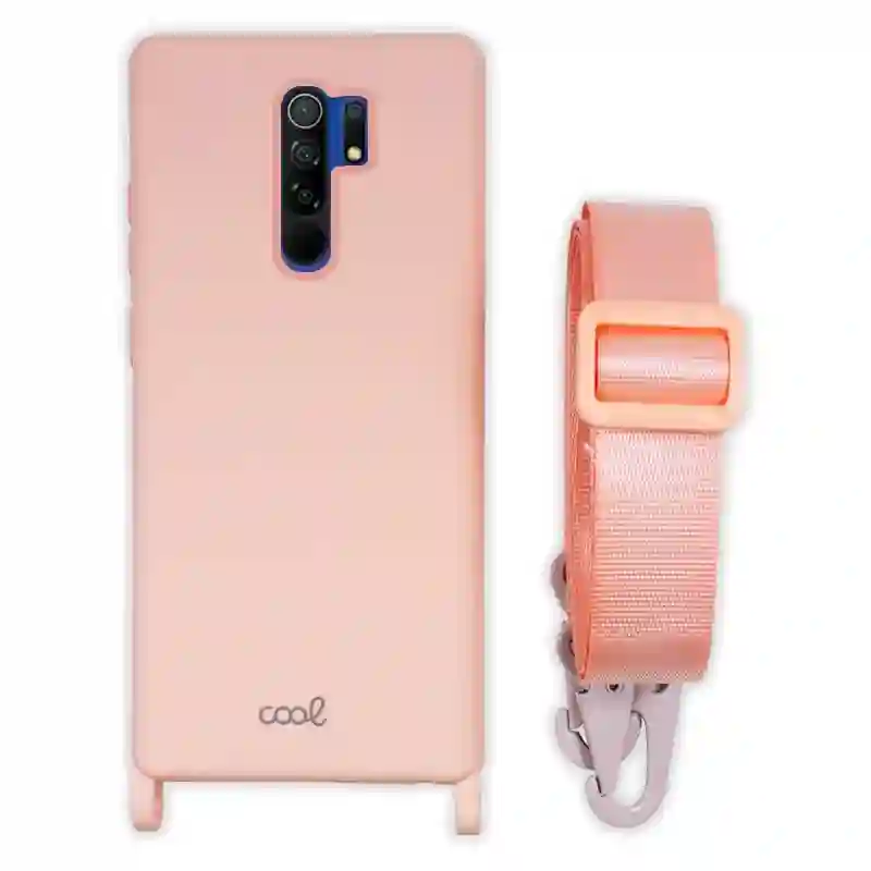 Cool housing for xiaomi redmi 9 pink tape