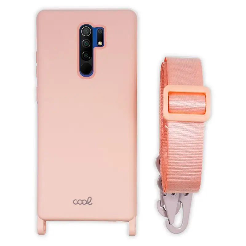 Cool housing for xiaomi redmi 9 pink tape