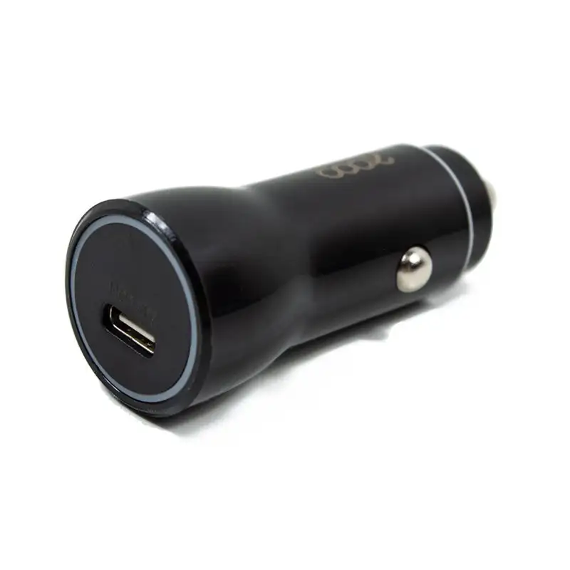 Universal car charger Type C input (PD) Cool (18W) Black