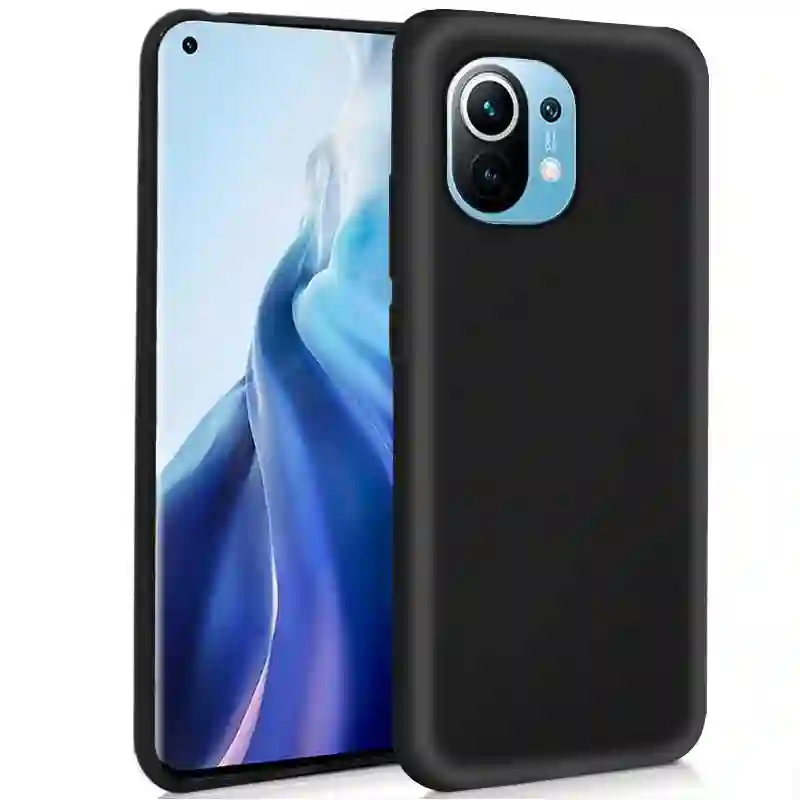 Cool Silicone Cool for Xiaomi Mi 11 / Mi 11 Pro (Black)