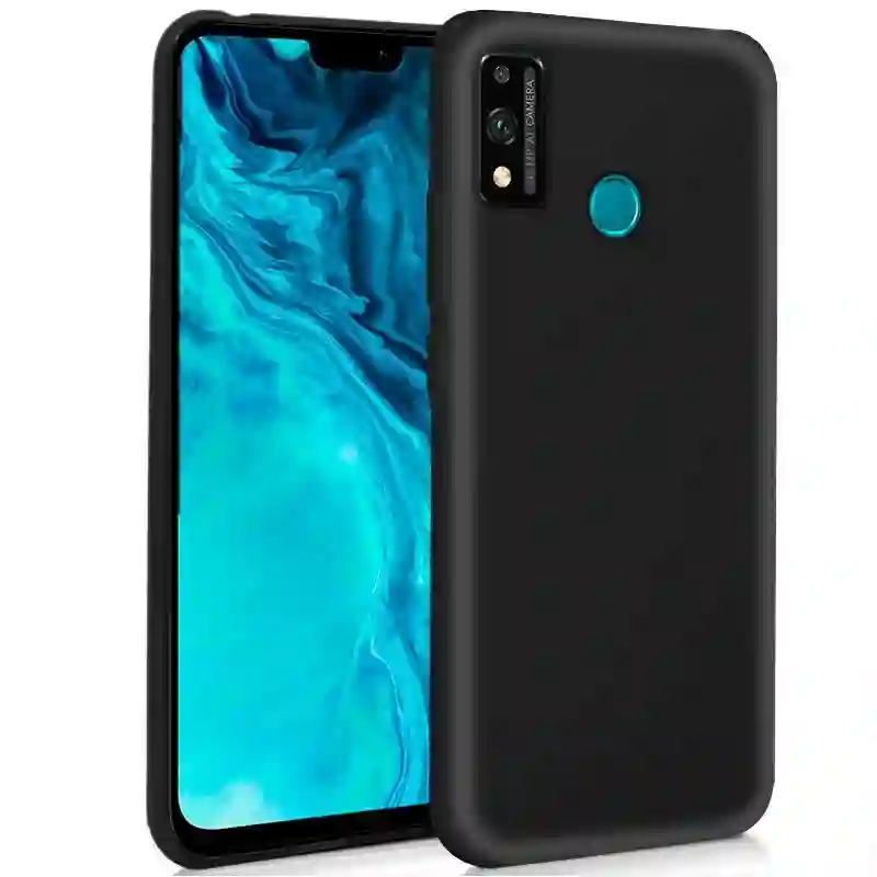Cool Silicone Cool for Huawei Honor 9x Lite (Black)