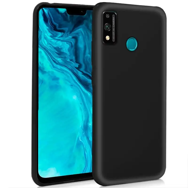 Cool Silicone Cool for Huawei Honor 9x Lite (Black)