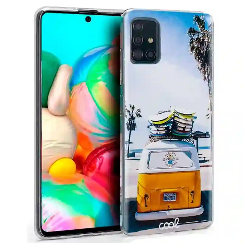 Cool housing for Samsung A715 Galaxy A71 Pages van