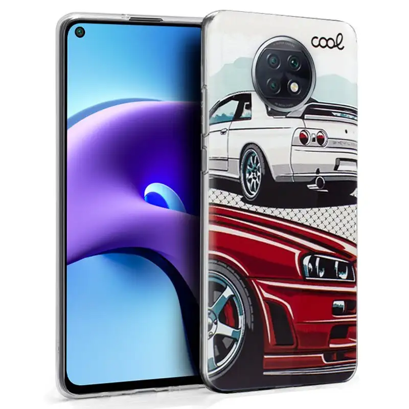 Cool housing for Xiaomi Redmi Note 9t Cars drawings